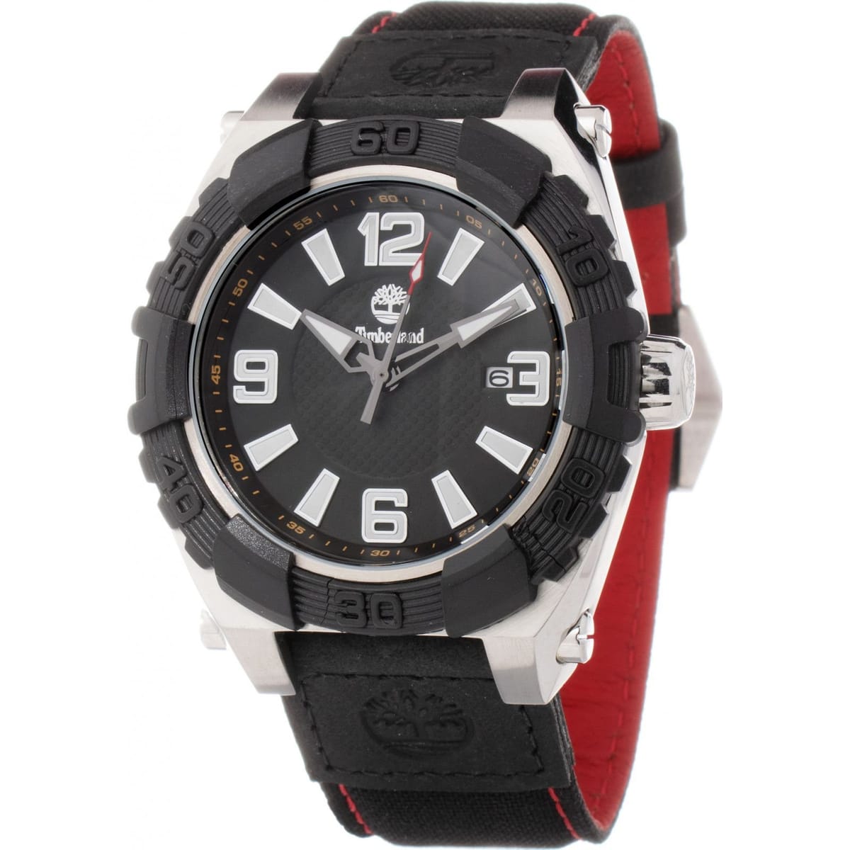 Timberland Timberland Men's TBL13331STB-13PNN 45mm Quartz Watch in Black - 1