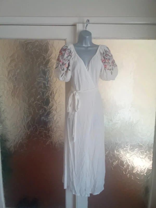 Never Fully Dressed Never fully dressed summer long wrap dress size 2xs BNWT rrp £89