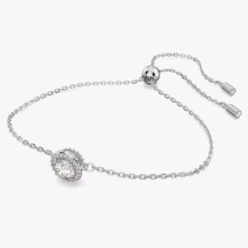 Swarovski Swarovski Women's Constella Round Halo Toggle Bracelet 5636266 in Silver - 2