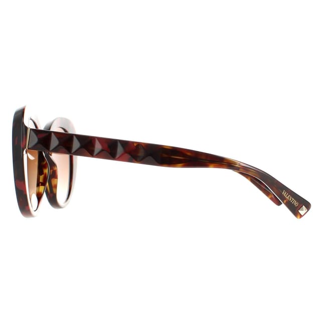 Valentino Valentino Women's Fashion Red Havana Brown Gradient VA4113 Sunglasses - 3