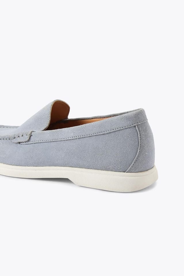 KG Kurt Geiger KG Kurt Geiger Men's 'Sully' Suede Shoes in Pale Blue - 3