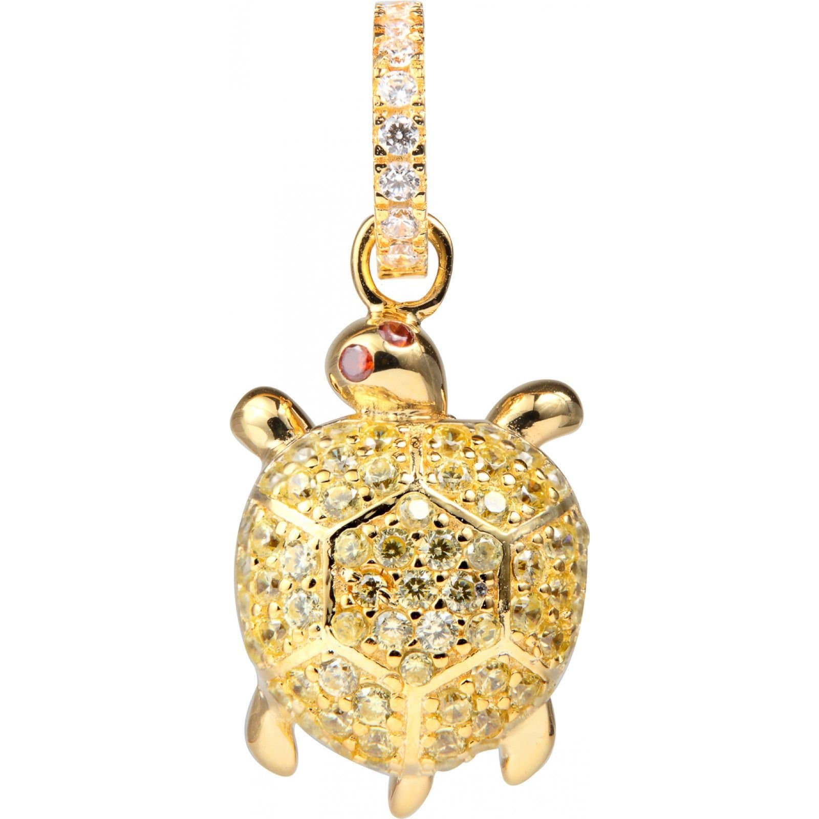 Lancaster Lancaster Women's JLA-PEN-TURTLE-6 Charm in Gold