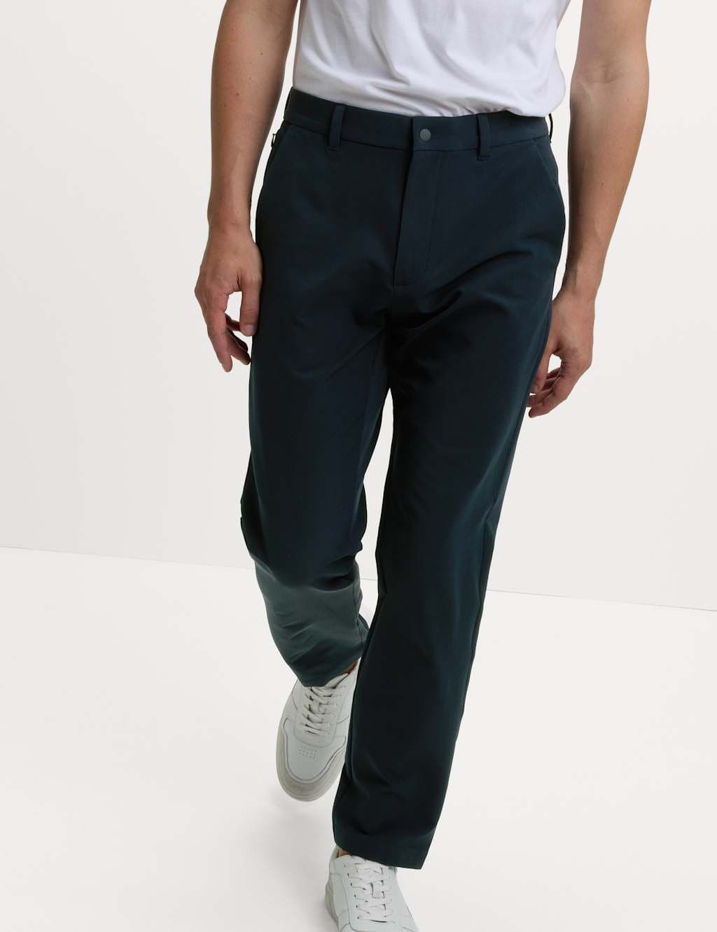 Marks & Spencer M&S Regular Fit Thermal Technical Chinos Navy