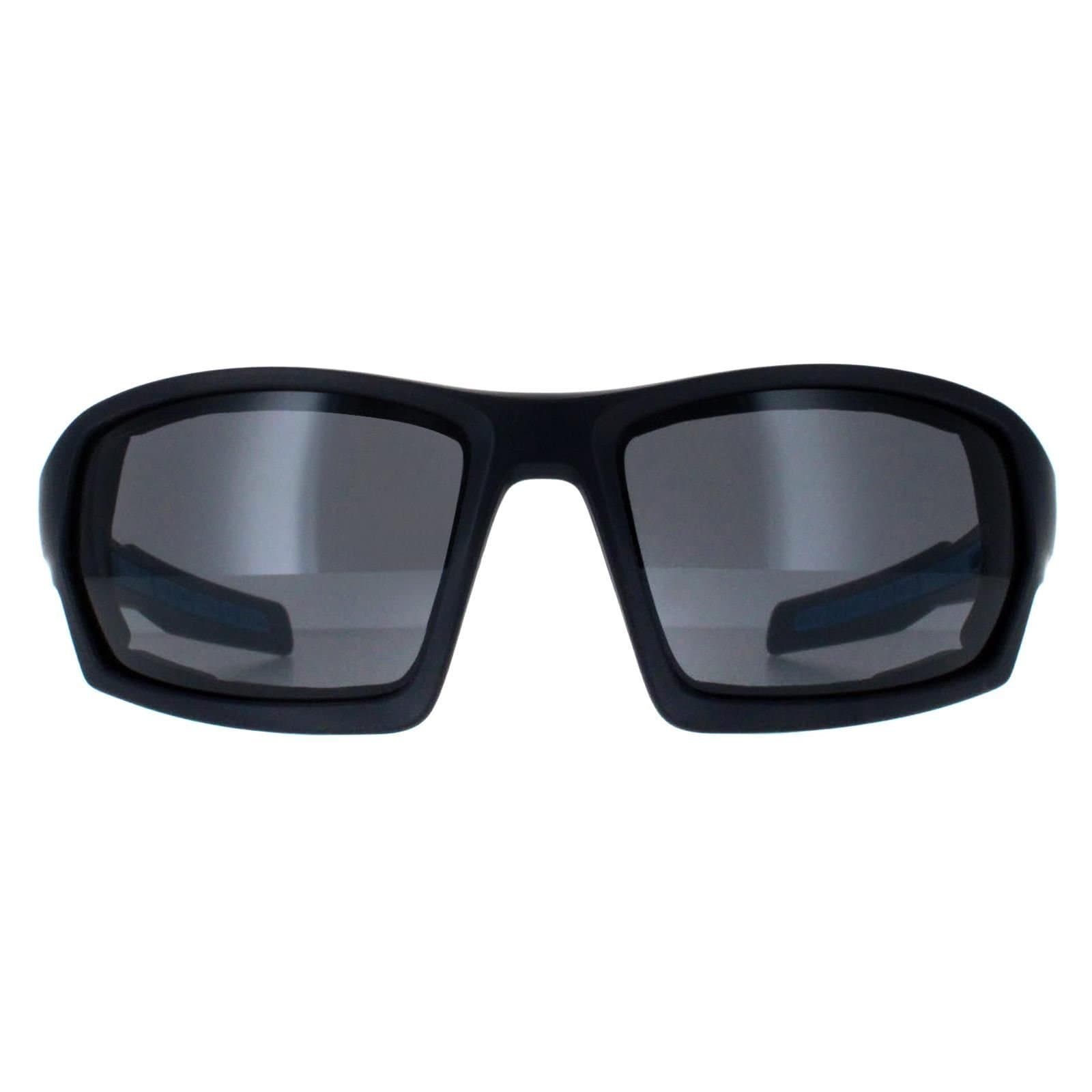 Cairn Cairn Men's Sport Matte Midnight Azure Grey Polarized Hydrophobic Whale in Black