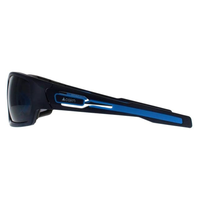 Cairn Cairn Men's Sport Matte Midnight Azure Grey Polarized Hydrophobic Whale in Black - 3