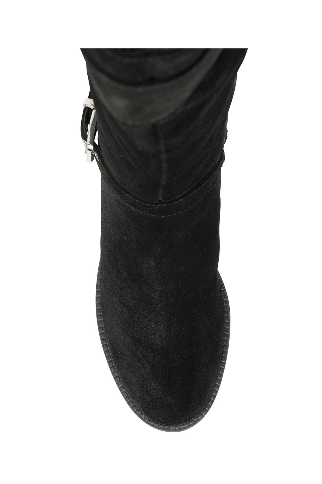 Ravel Ravel Women's Black Suede 'Ardair' Knee-High Boots - 4