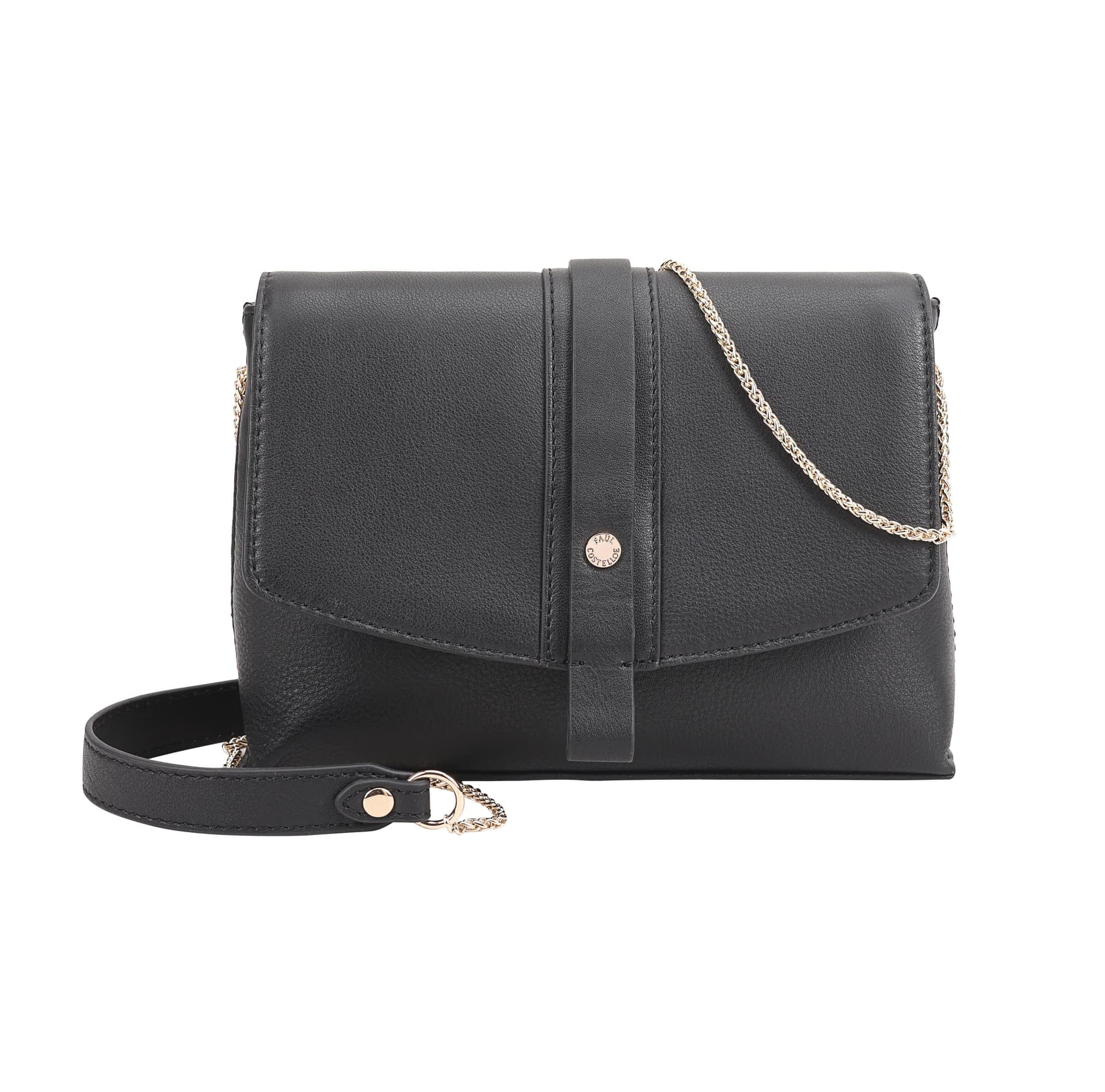 Paul Costelloe Paul Costelloe Women's Millie Crossbody Bag in Jet Black