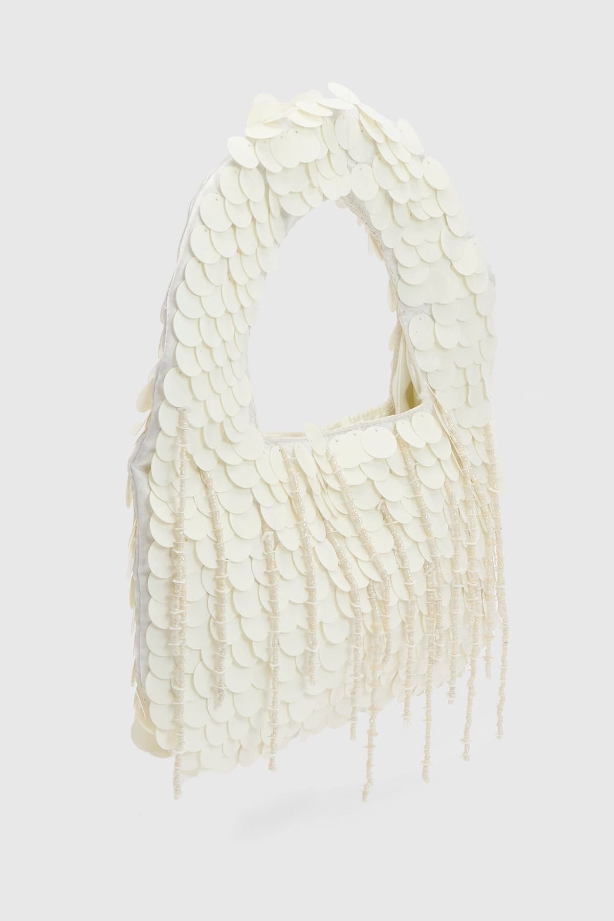 Coast Coast Women's Lara Sequin Grab Bag in Ivory - 4