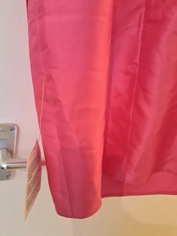 ASOS Asos Luxe satin cami cocktail dress in pink - 1