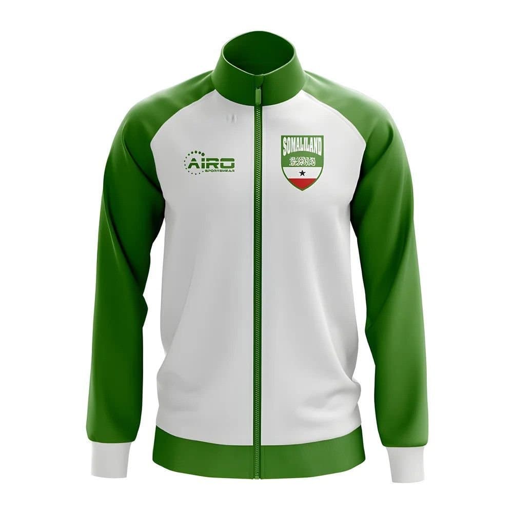 Somaliland Somaliland Men's Concept Football Track Jacket in White