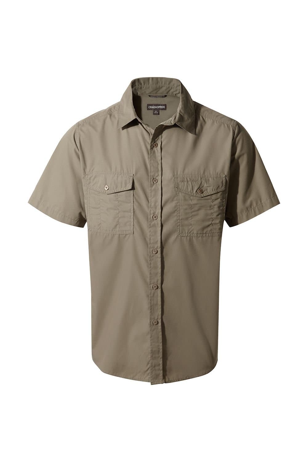 Craghoppers Craghoppers Men's NosiDefense Short Sleeve Shirt in Bottle Green