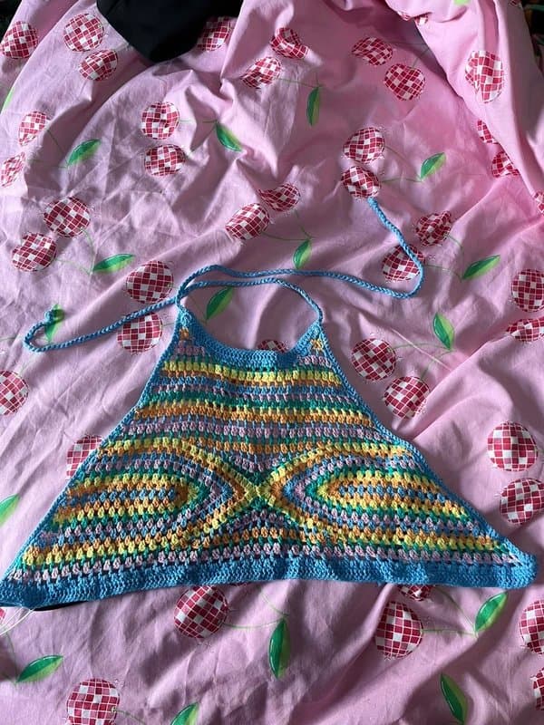 Bershka Crochet bershka top