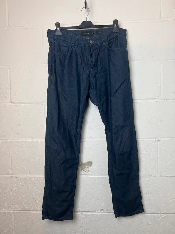 Massimo Dutti massimo dutti dark wash denim jeans 42
