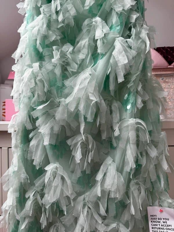 ASOS Asos edition mint tulle dress