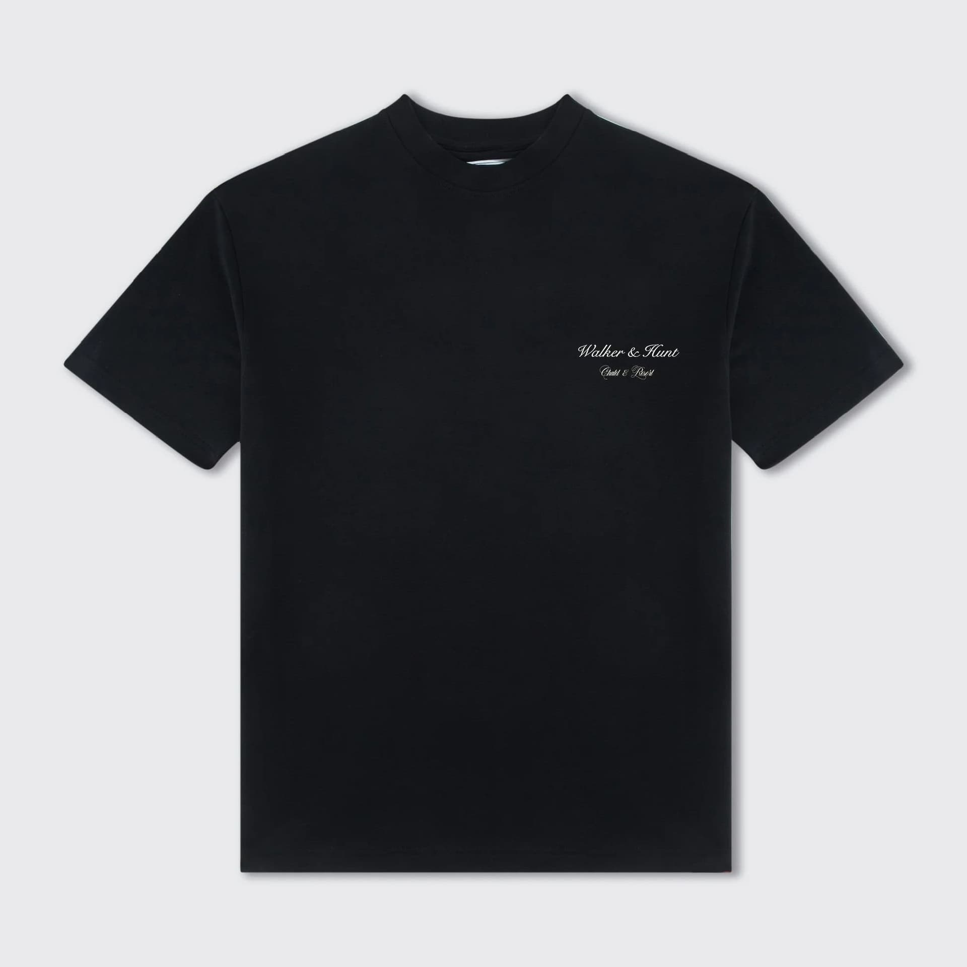 Walker & Hunt Walker & Hunt Black Fleece Heavyweight Tee