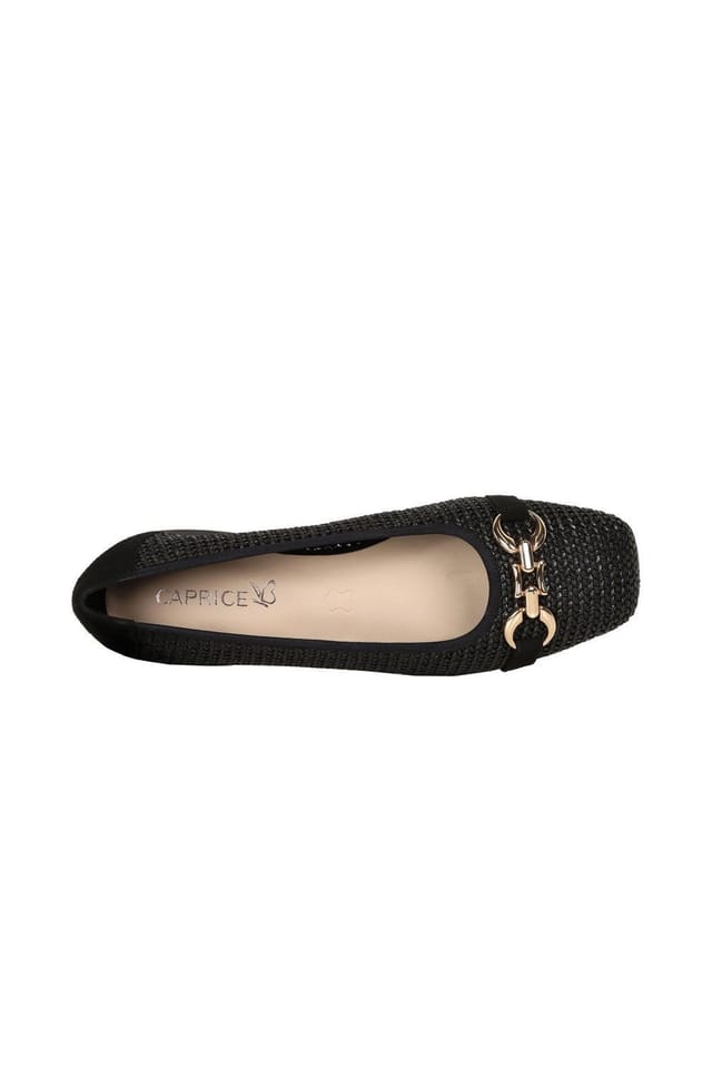 Caprice Caprice Women's 'Tour' Ballet Pumps in Black - 3