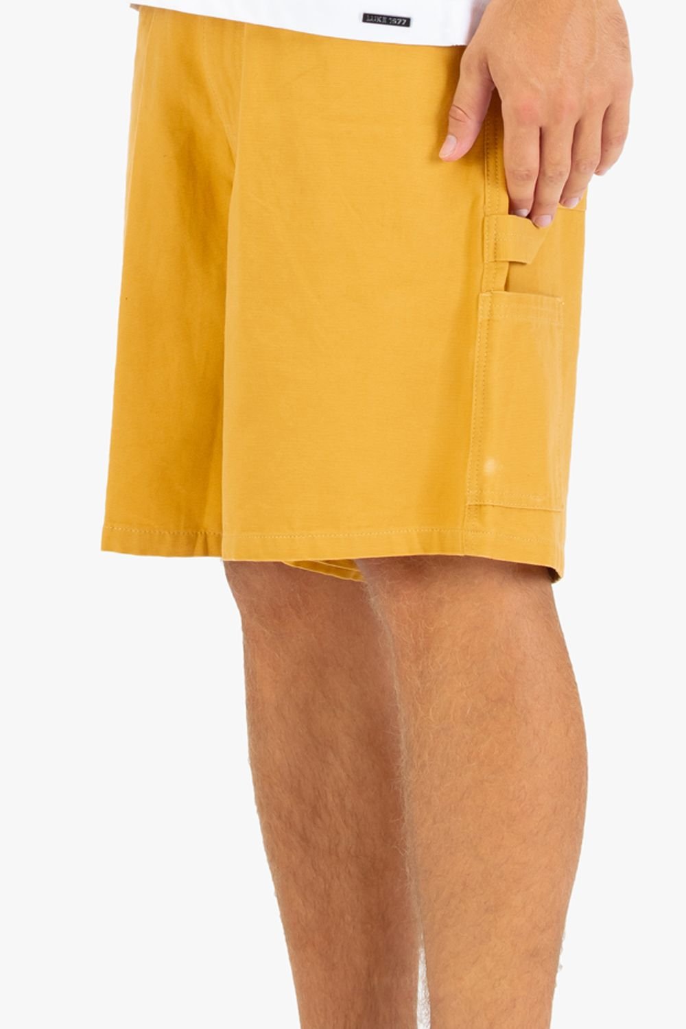 Luke 1977 Luke 1977 Men's Molfre Carpenter Shorts in Yellow - 3