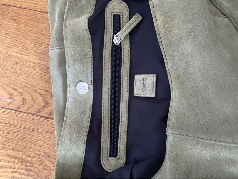ASOS ASOS faux suede handbag