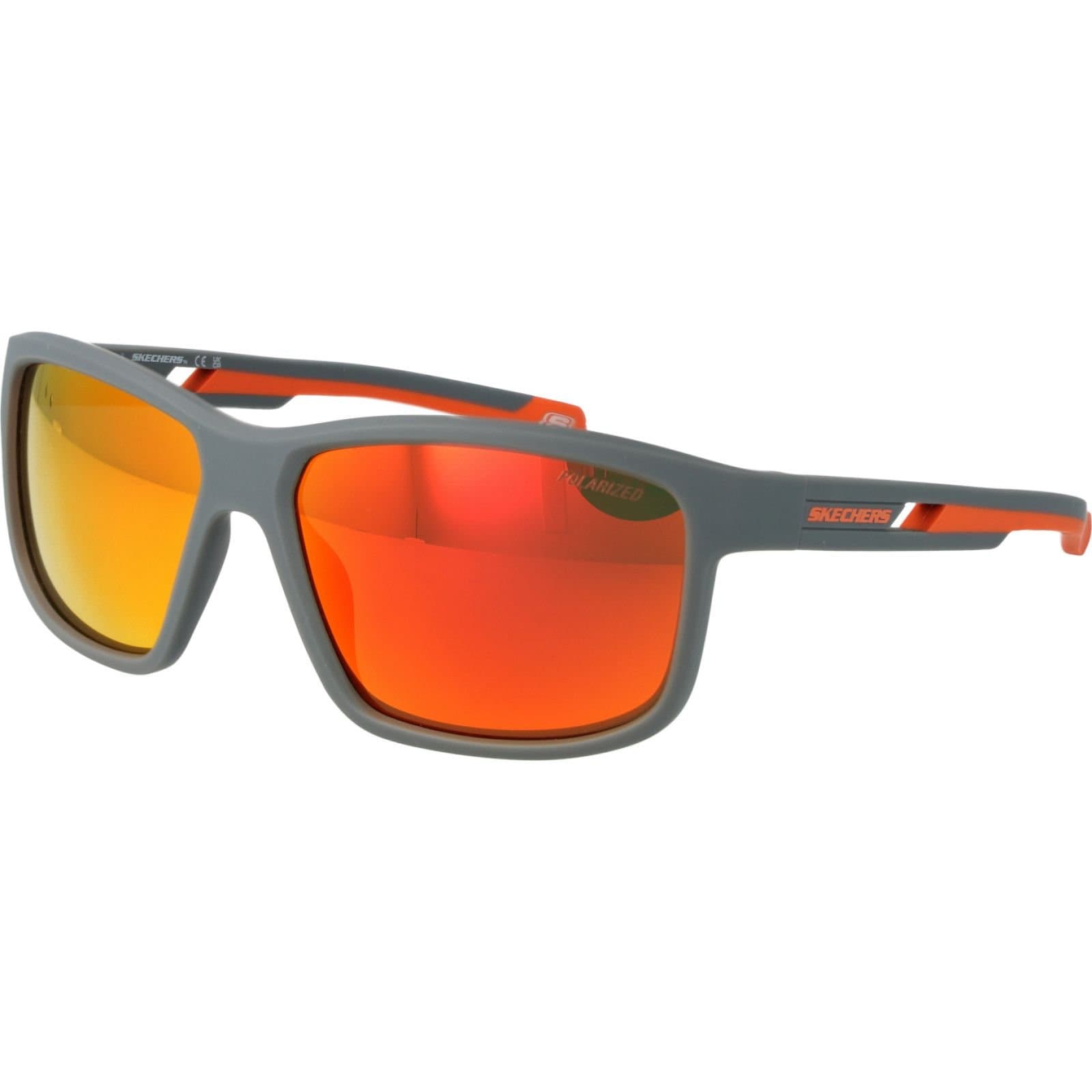 Skechers Skechers Men's SE6363 6020U Square/Rectangle Sunglasses in Grey