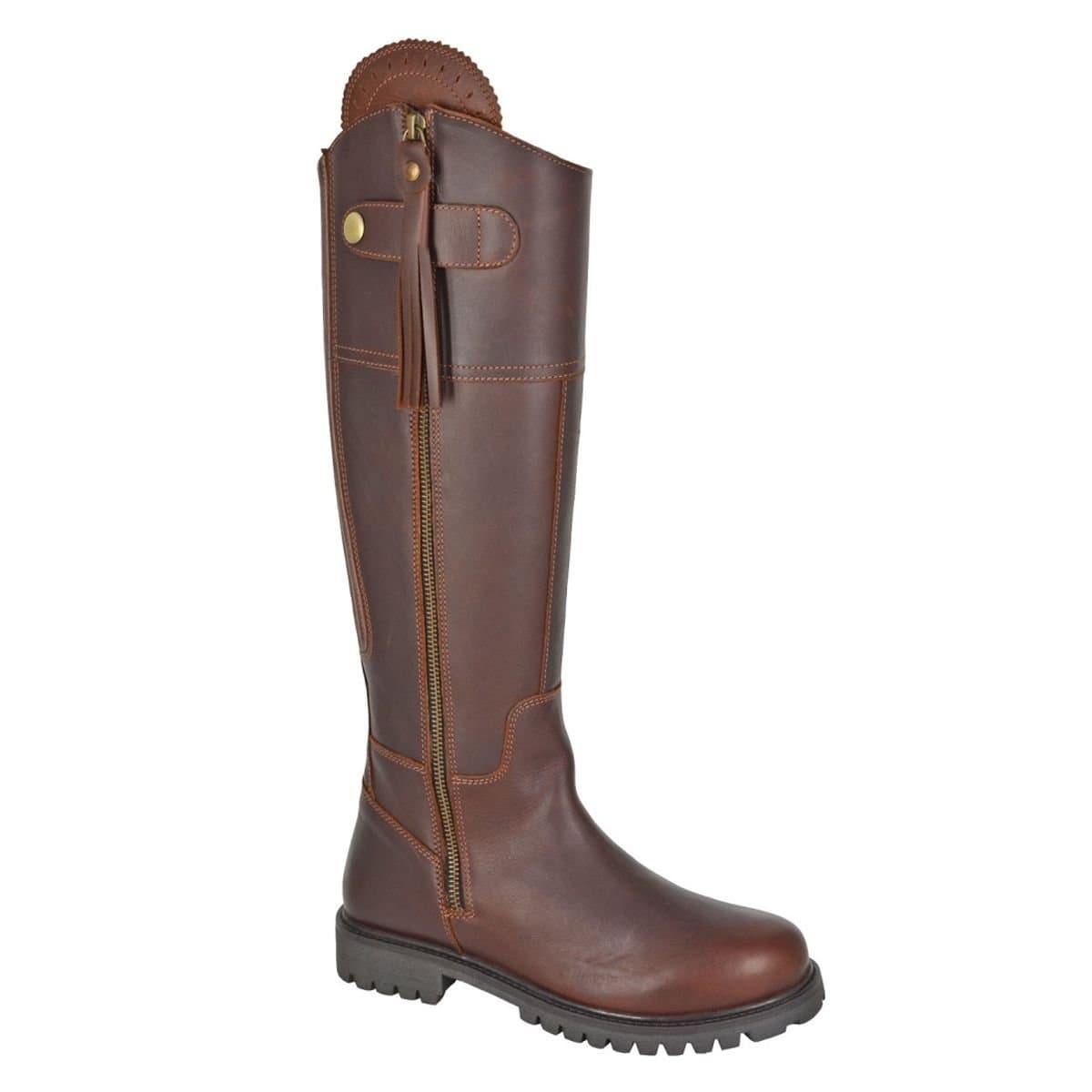 Woodland Woodland Women's Georgia Leather Country Boots in Brown