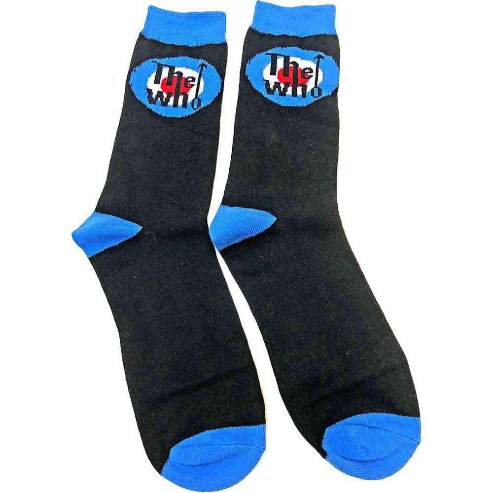 The Who The Who Men's Target Logo Ankle Socks in Black