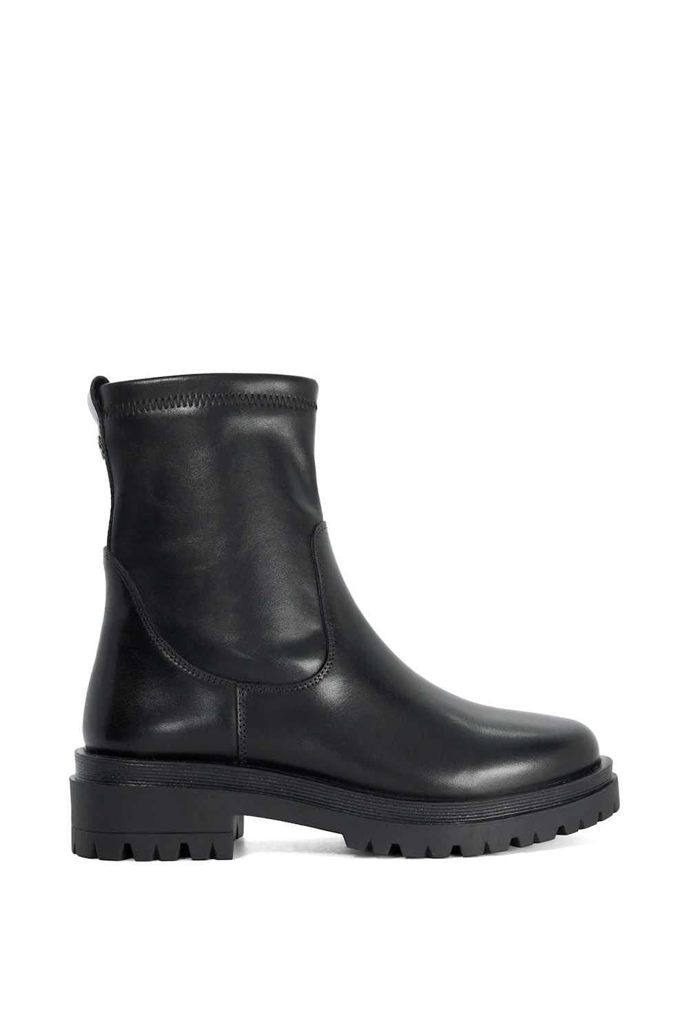 Dune London Dune London Black Leather Ankle Boots