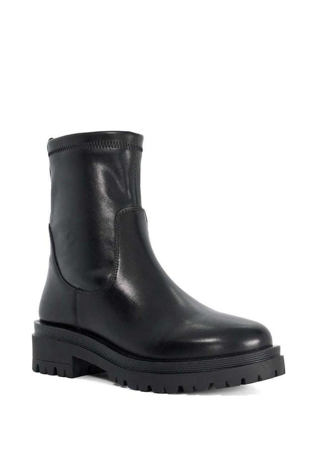 Dune London Dune London Women's 'Paparazzis' Leather Ankle Boots in Black - 2