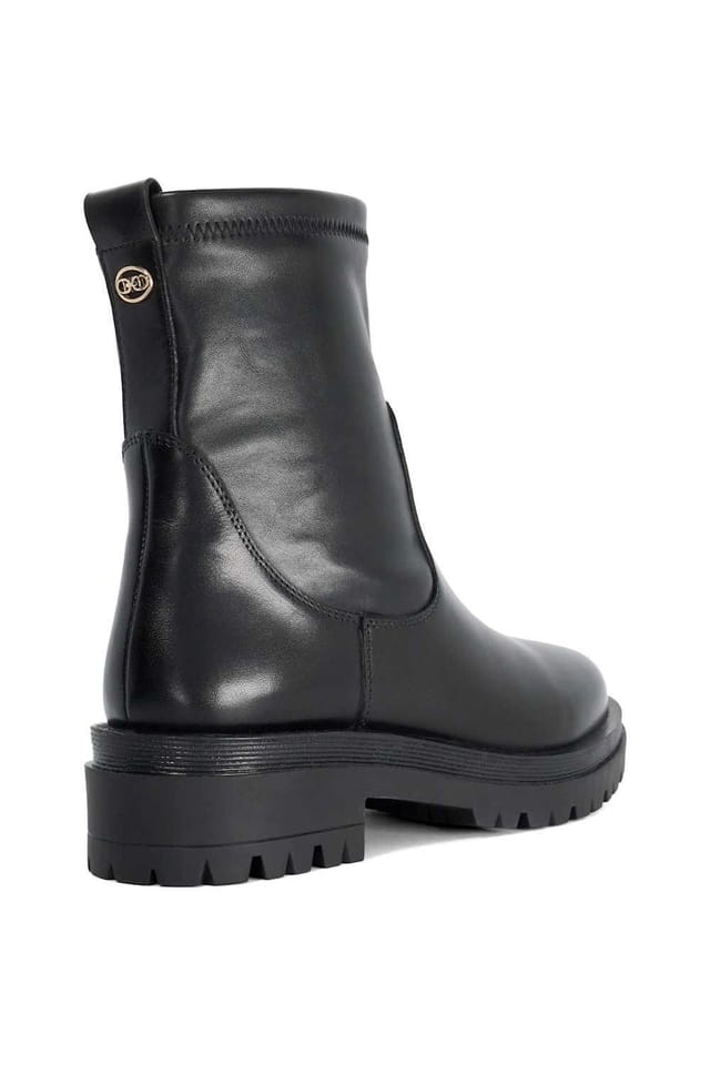 Dune London Dune London Women's 'Paparazzis' Leather Ankle Boots in Black - 3