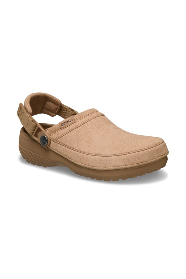 Crocs Crocs Women's Classic Crafted Suede Clog Milk Chocolate - 2