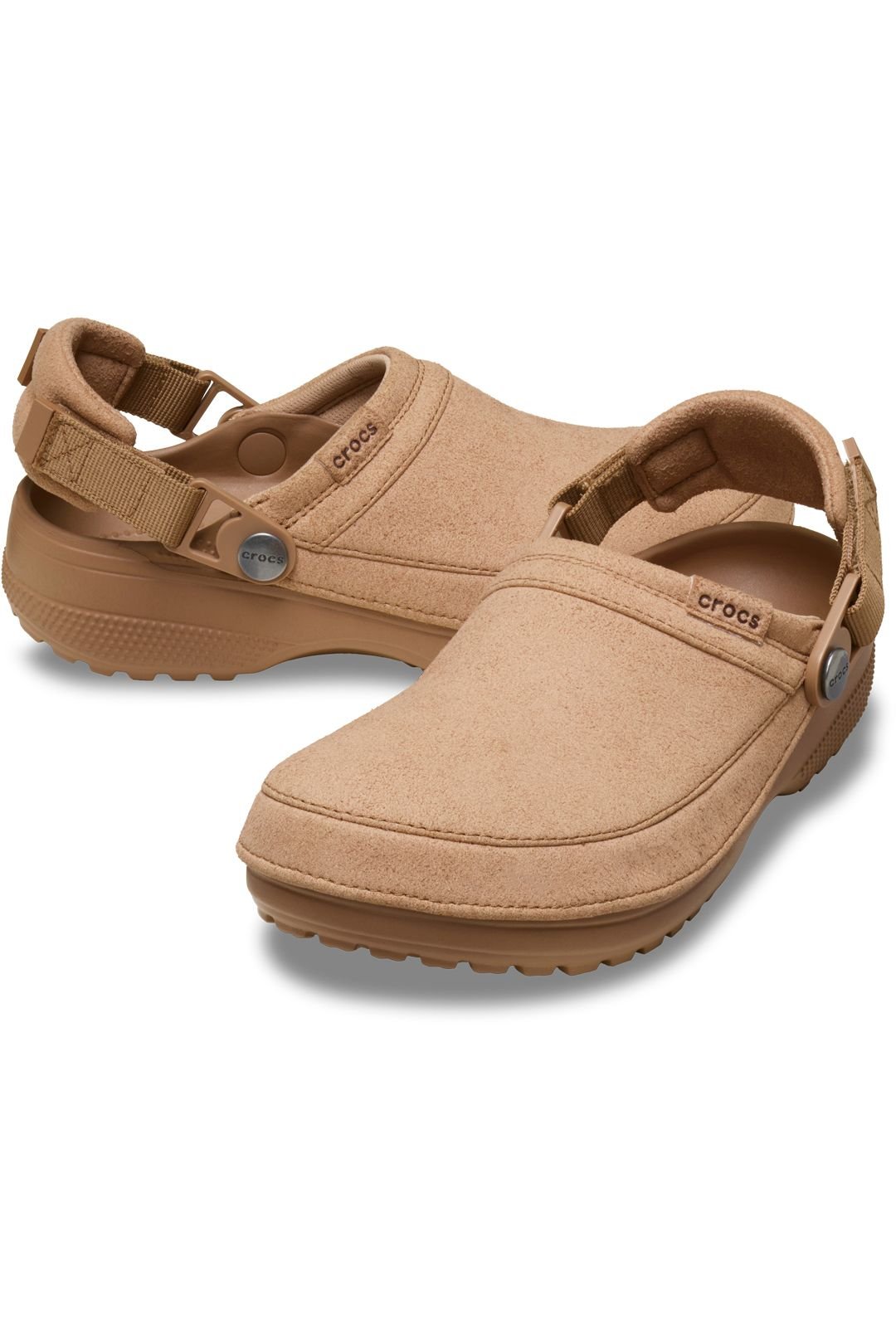 Crocs Crocs Women's Classic Crafted Suede Clog Milk Chocolate - 4