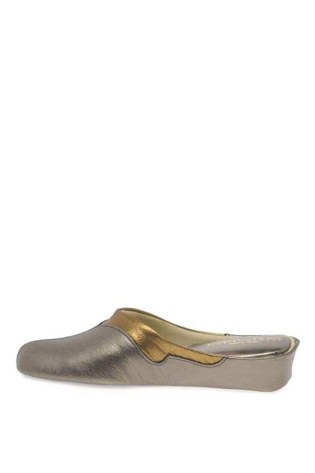 Charles Clinkard Charles Clinkard Women's 'Messina' Slipper in Gold - 2