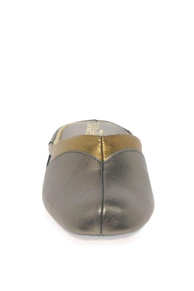 Charles Clinkard Charles Clinkard Women's 'Messina' Slipper in Gold - 3