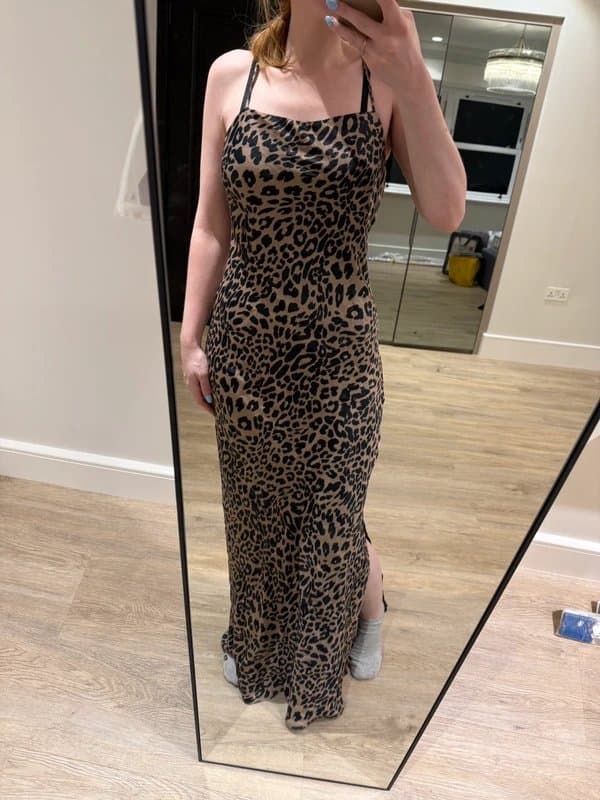 Reserved Brand New Leopard Print Slip Dress – Reserved, Size M