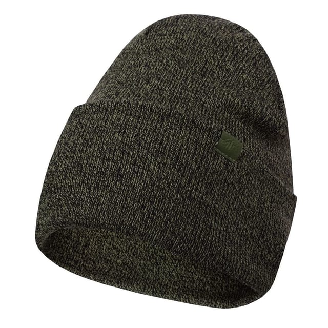 4F 4F Men's Plain Beanie in Light Grey - 2