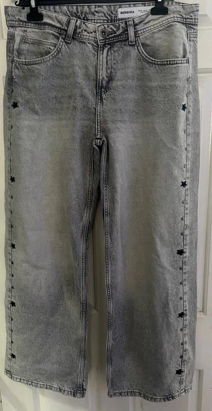 Bershka Berhska jeans grey 42