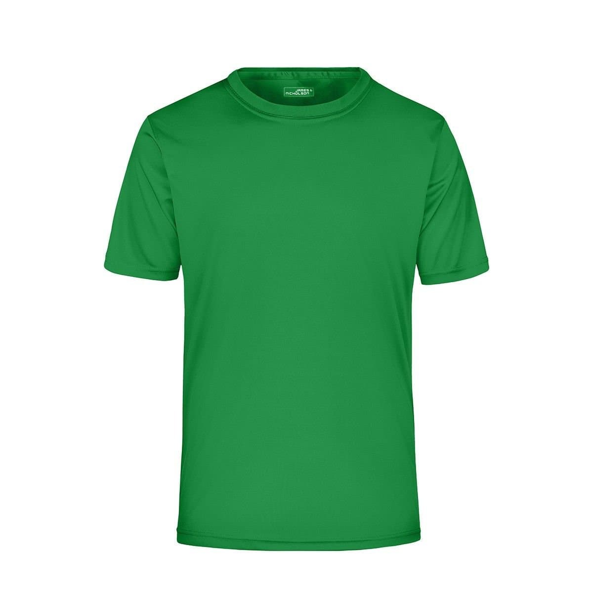 James and Nicholson James and Nicholson Men's Active T-Shirt in Green