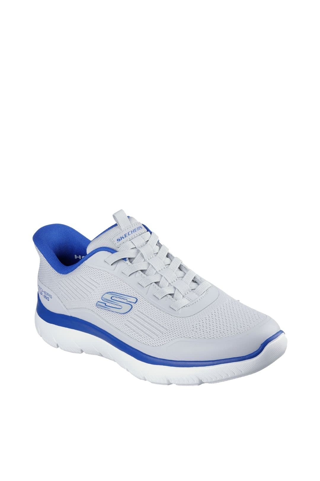 Skechers Skechers Men's Grey SUMMITS LEYTER Slip-Ins Sneaker