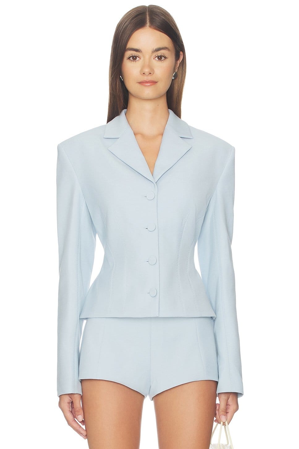 Missy Jacket With Voluminous Shoulders And Hips