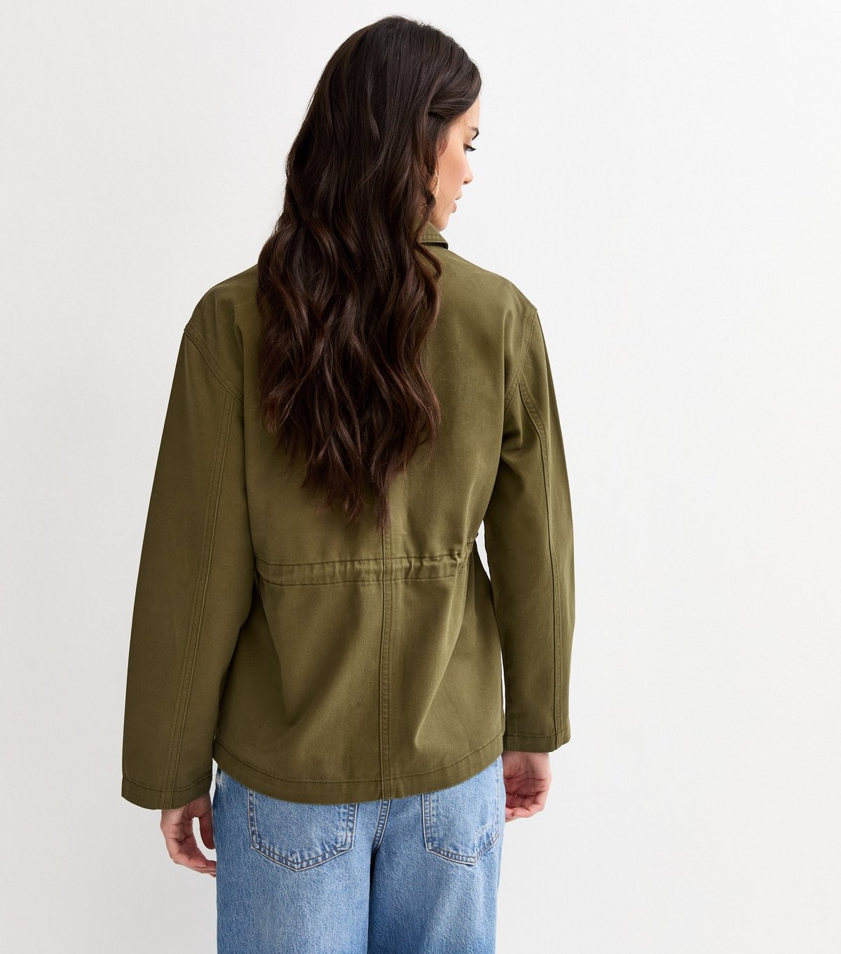 New Look Women's Khaki Four Pocket Shacket New Look - 4