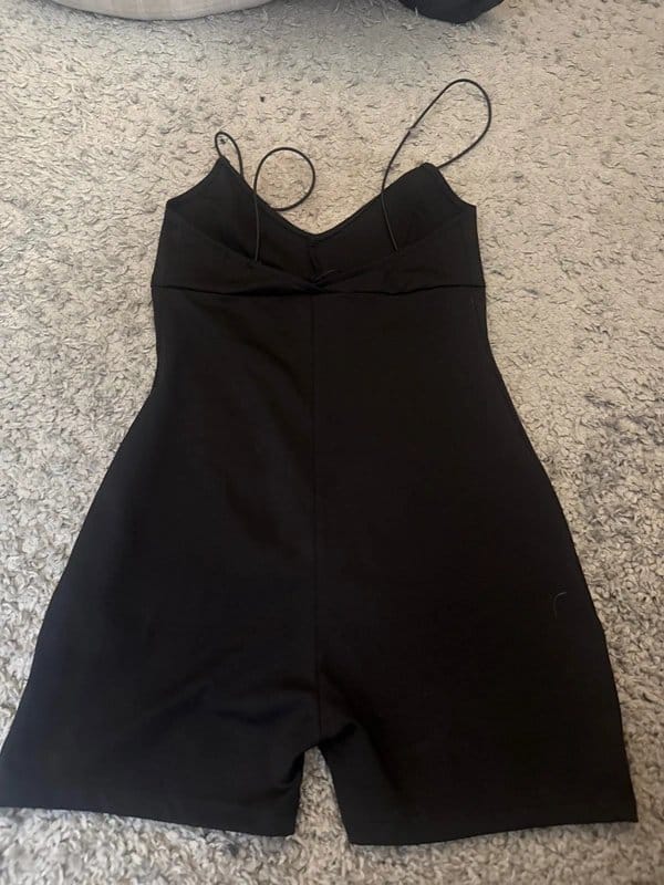 Bershka Black Jumpsuit