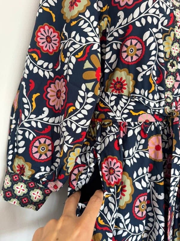 Boden NEW (no tags) Boden Floral Maxi Dress With Pockets & Belted - RRP £140 - UK 8R