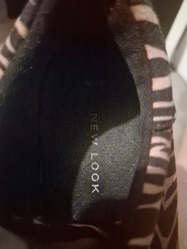 New Look Leopard print trainers