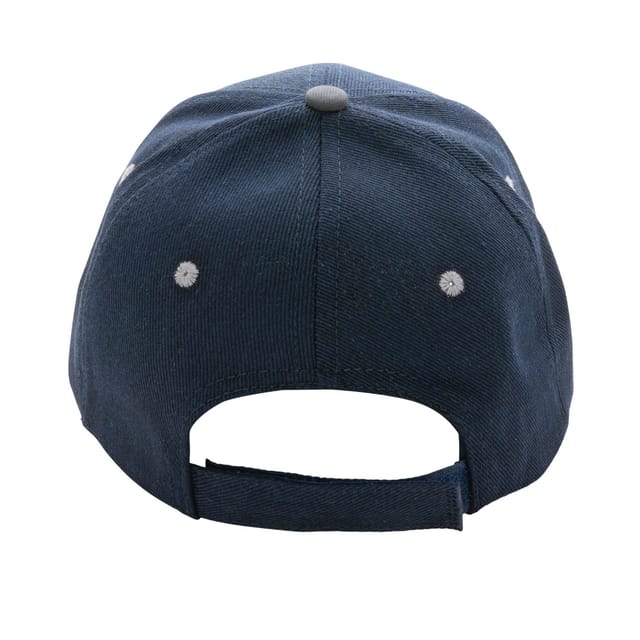 XD Design XD Design Men's Impact Aware Contrast Brushed Cotton 6 Panel Cap in Navy - 2