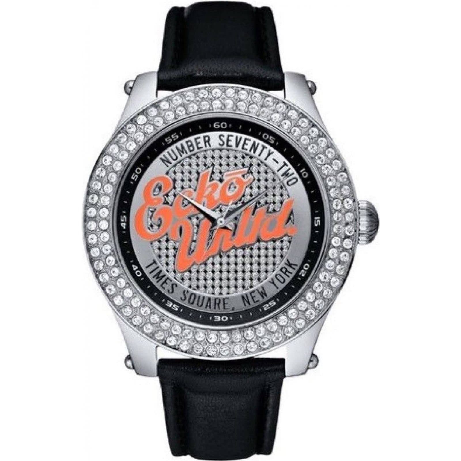 Marc Ecko Marc Ecko Men's E15078G2 46mm Quartz Watch in Black