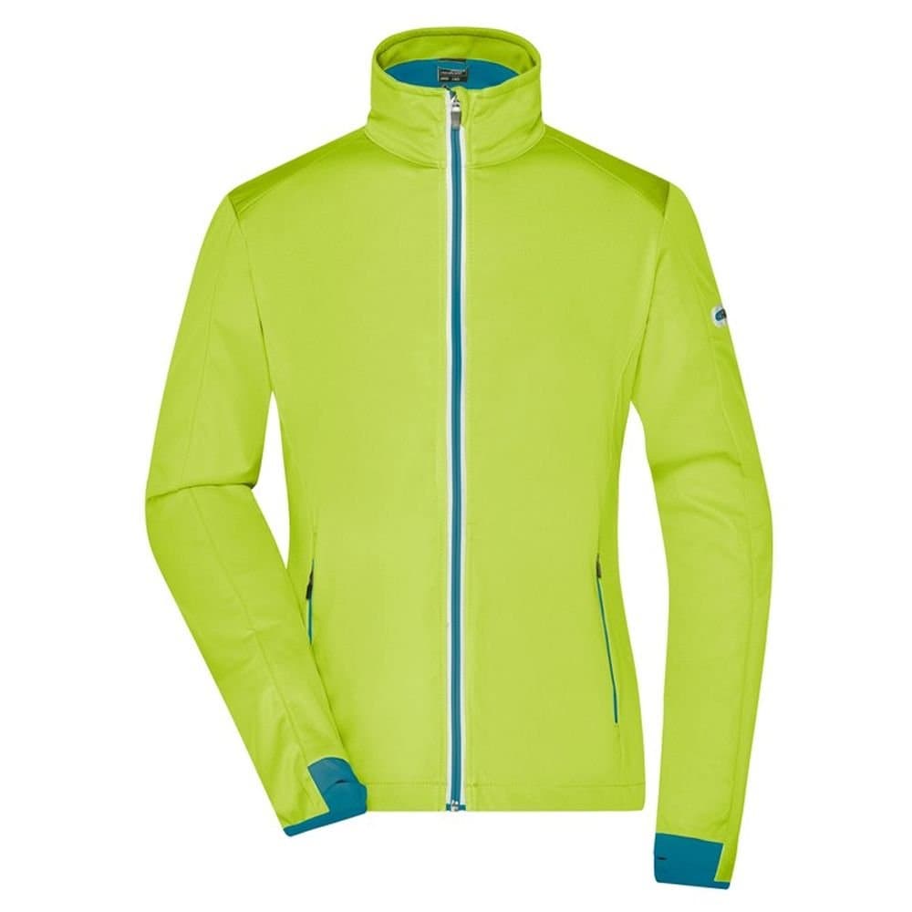 James and Nicholson James and Nicholson Women's Sports Soft Shell Jacket in Bright Yellow