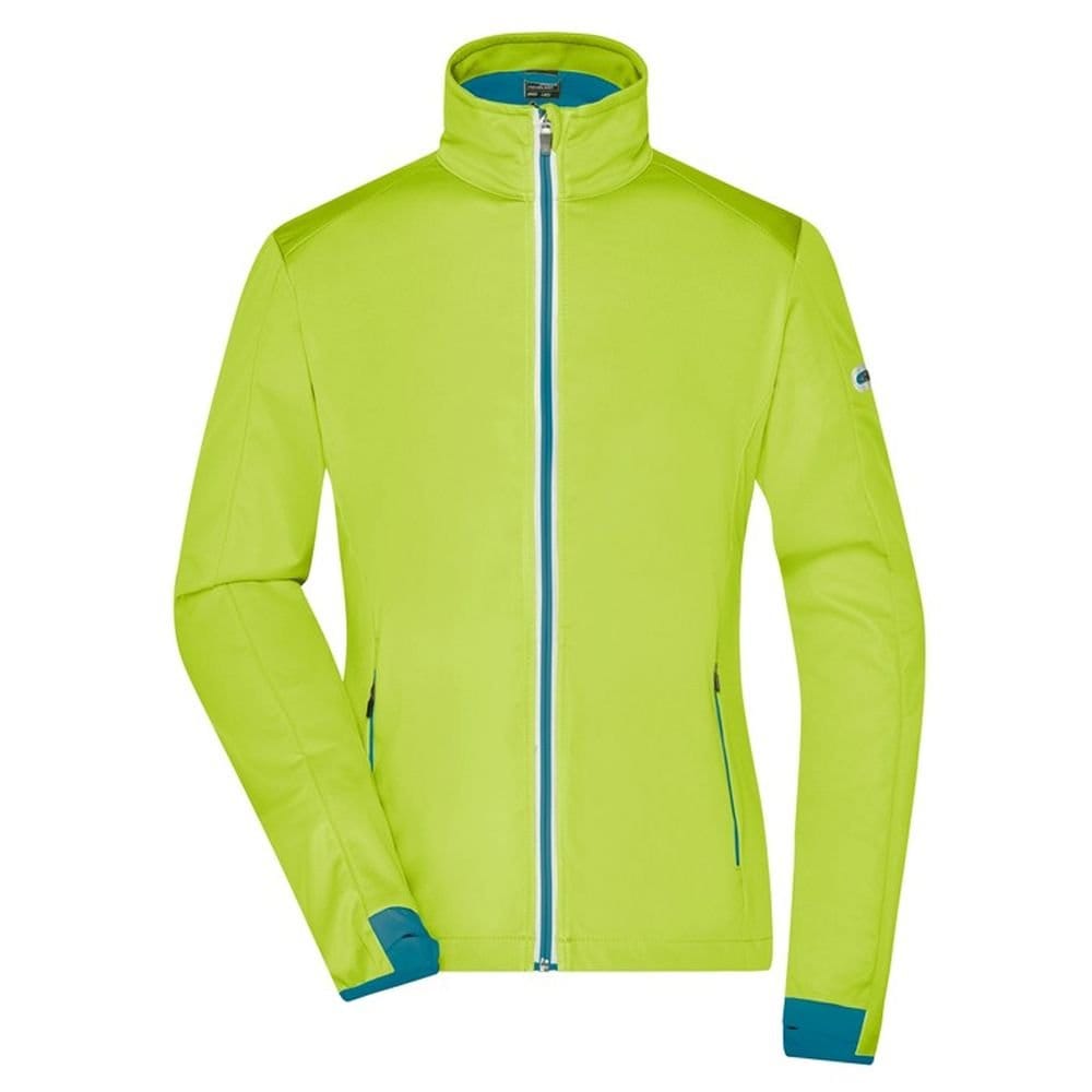 James and Nicholson Bright Yellow Soft Shell Jacket