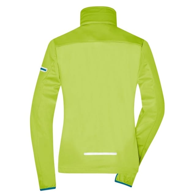 James and Nicholson James and Nicholson Women's Sports Soft Shell Jacket in Bright Yellow - 2