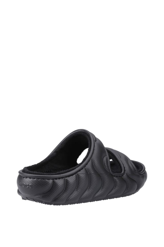 Crocs Crocs Women's Classic Cozzzy Overpuff Sandal in Black - 2