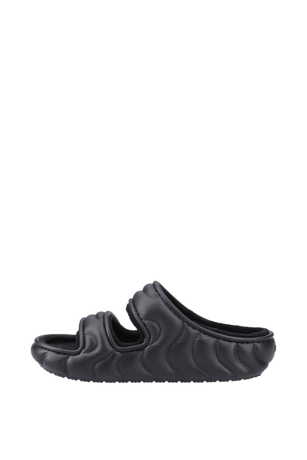 Crocs Crocs Women's Classic Cozzzy Overpuff Sandal in Black - 4