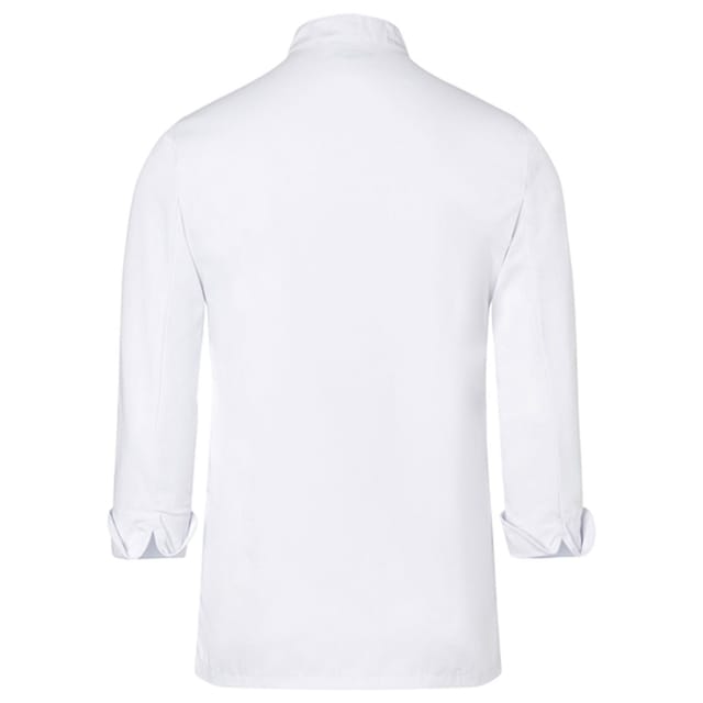 Karlowsky Karlowsky Men's Basic Chef Jacket in White - 2